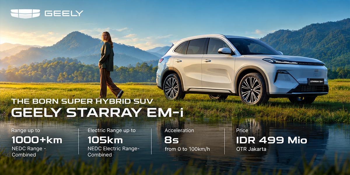 BANNER GEELY STARRAY EM-i